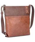 Zwei Taschen - Umhängetaschen - Zwei Umhängetasche Jana J10 cognac